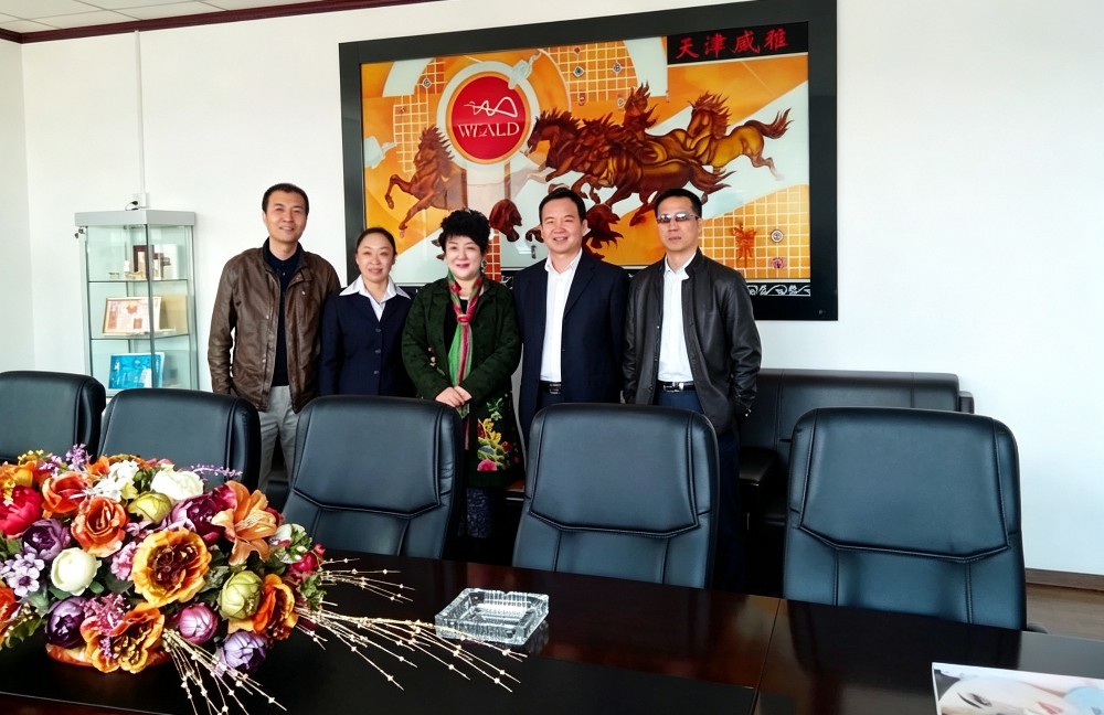 天津威雅接待沈阳客户考察